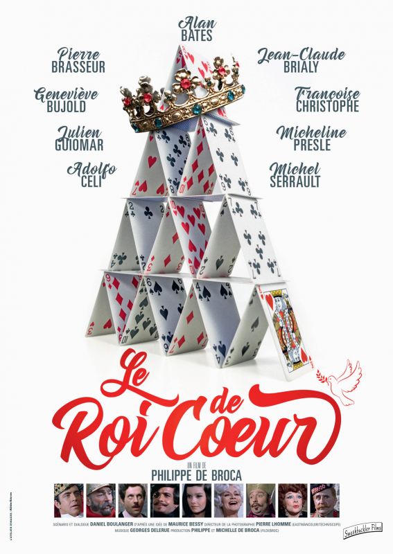 Affiche du film Le Roi de cur (1966) de Philippe de Broca. Voir Le Roi de cur en streaming / torrent sur meilleurs-films.fr